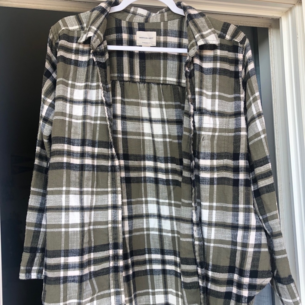 💚 Forest Green Flannel 🖤